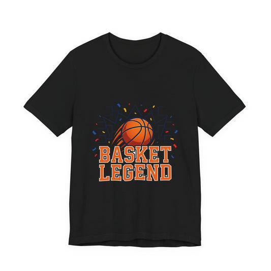 Basket Legend T-Shirt — Retro Basketball Tee for Players & Fans