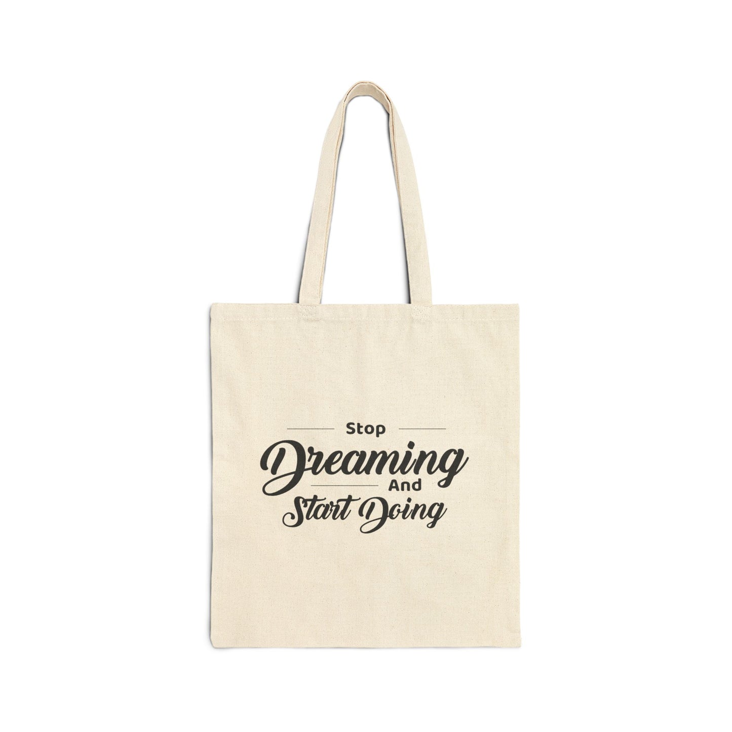 Cotton Canvas Tote Bag