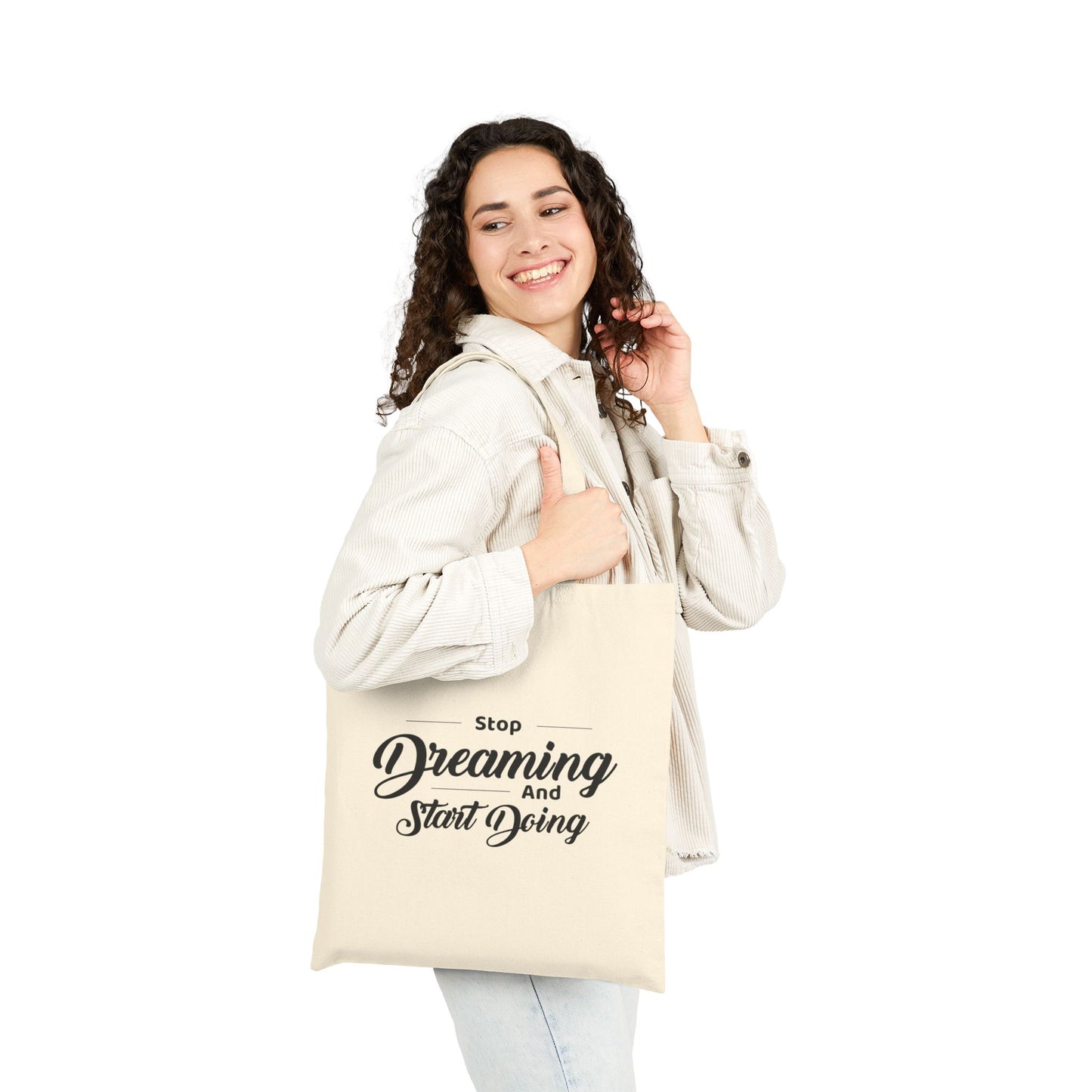 Cotton Canvas Tote Bag