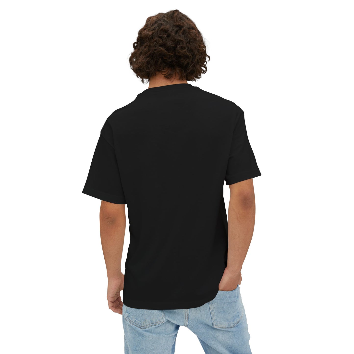 Savage Graphic Tee – Bold White Lettering Oversized Boxy T-Shirt